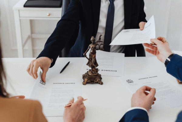 The Divorce Decree Being Issued