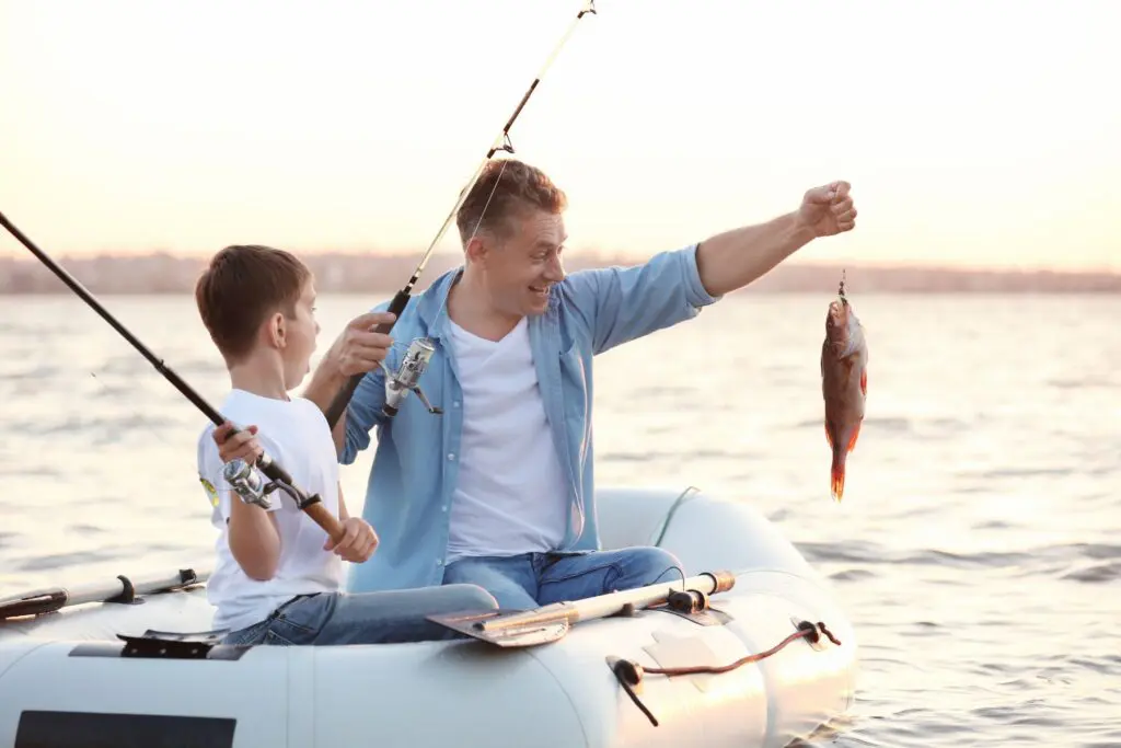 Father and Child Fishing Trip